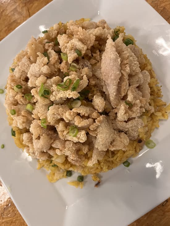 Crispy Chicken Fried Rice