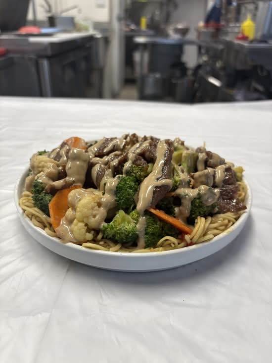 Sesame Sauce Stir-Fry (MILD)