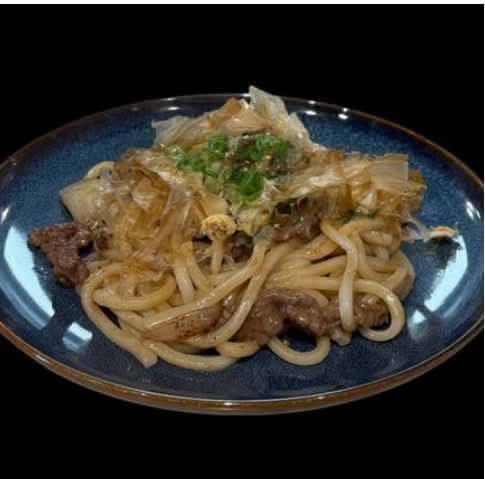 Beef yaki udon