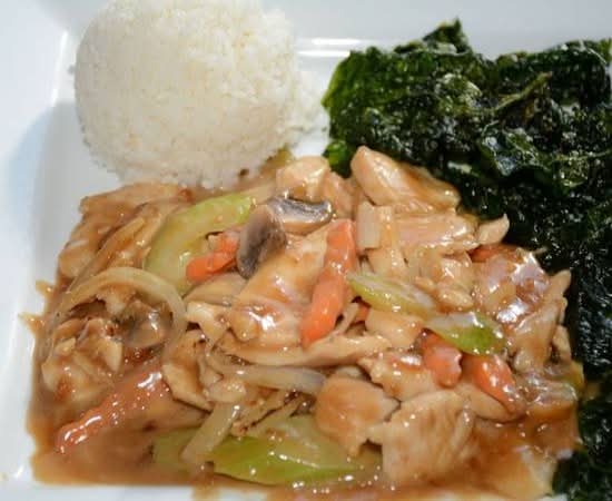 Plat sauté aux arachides / Peanuts Stir-Fry Plate