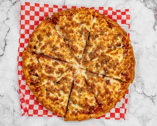 34. 12" Large Single Meat Lovers Pizza