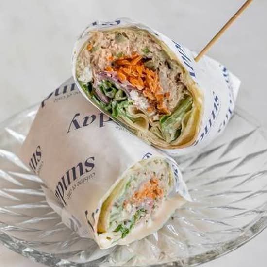 Wrap salade de thon / Tuna Salad Wrap