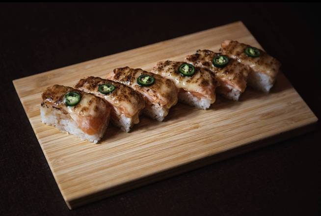 Salmon Oshi Sushi