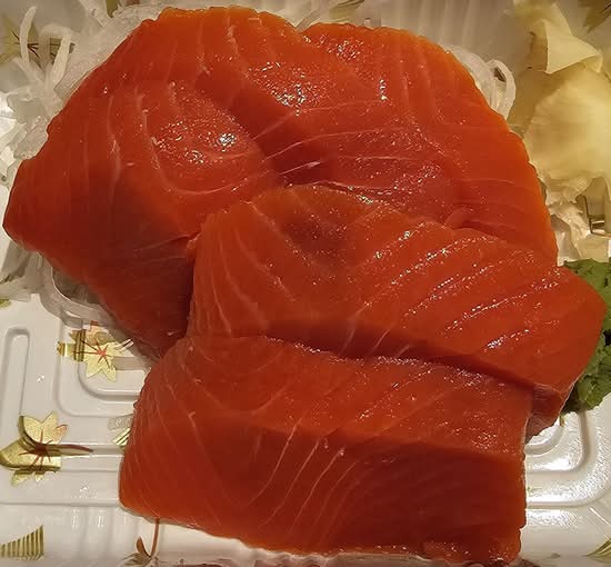 Wild Salmon Sashimi