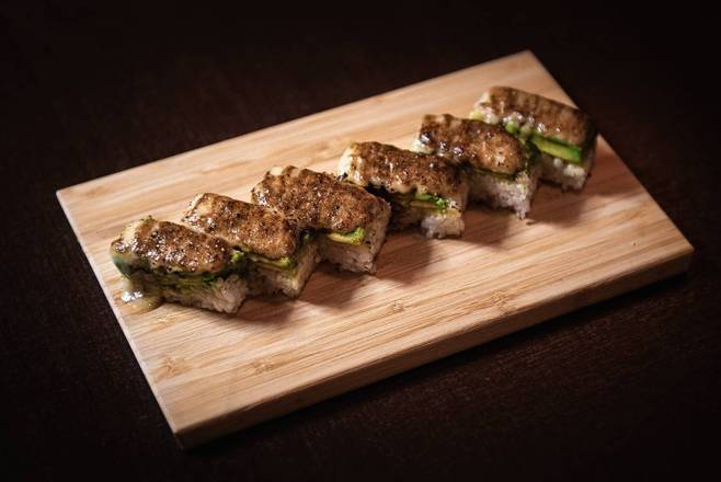 Avocado Oshi Sushi