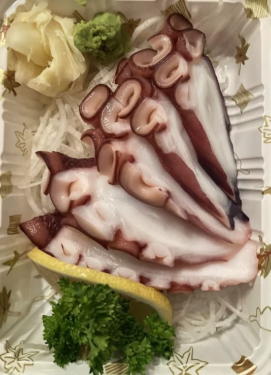 Tako Sashimi Octopus