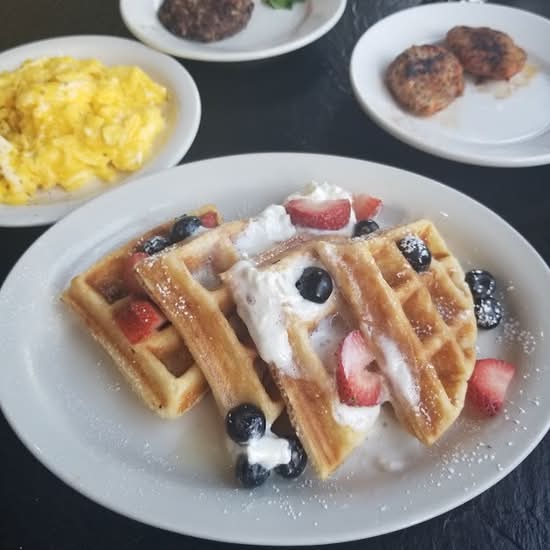 Blueberry Waffles
