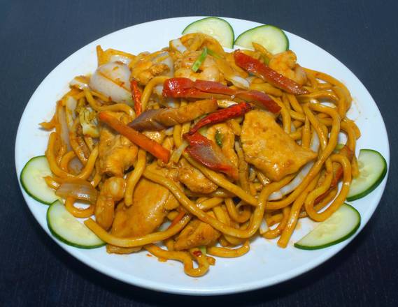 Shanghai Fried Noodle Deluxe