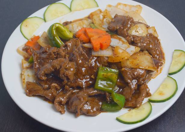 Szechuan Beef with Garlic Sauce