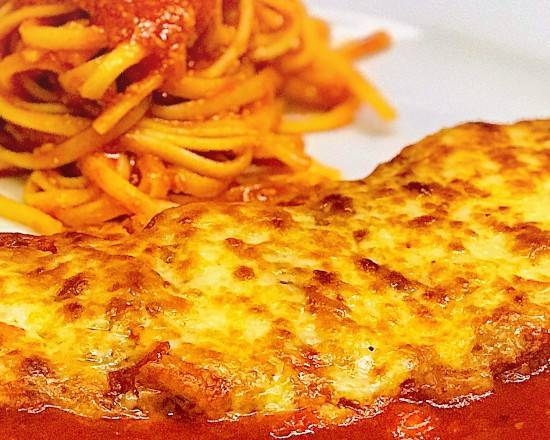 Escalope de veau parmigiana / Parmigiana Veal Cutlet