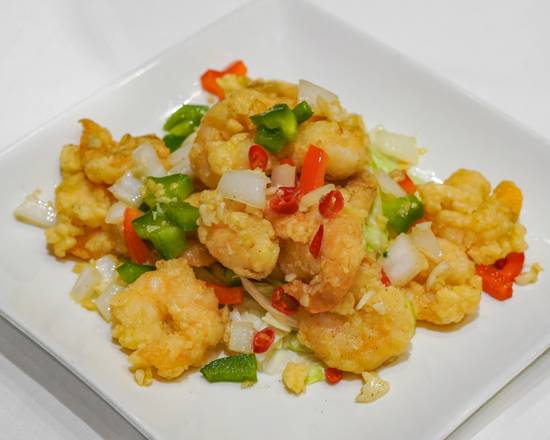 Salt and Pepper Fried Shrimp