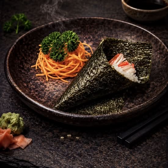 Crab Hand Roll