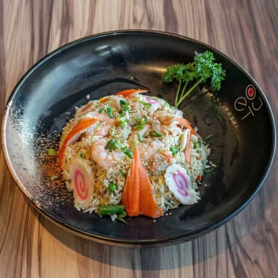 Pan Fried Seafood Don