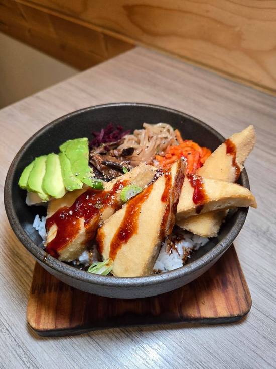 Organic Tofu Teriyaki Don