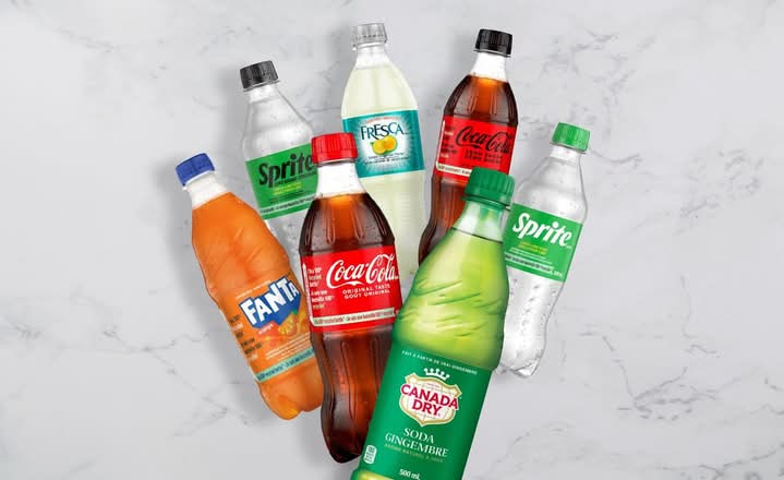 Bouteilles de Boissons Gazeuses / Soft Drink Bottles (500 ml)