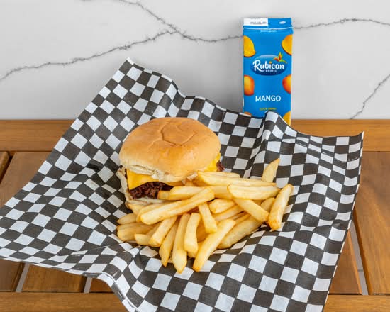 Chicken Burger with Fries