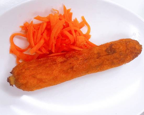 914. Grilled Shrimp Sausage on Sugar Cane (One Strip)