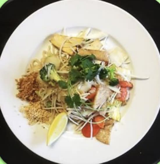 51. Tofu and Veggies Stir Fry Noodle (Hủ Tiếu Tàu Hủ)