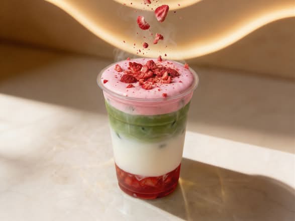 Strawberry Matcha