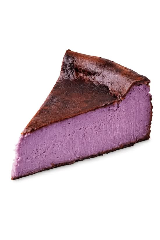 UBE Basque Cheesecake