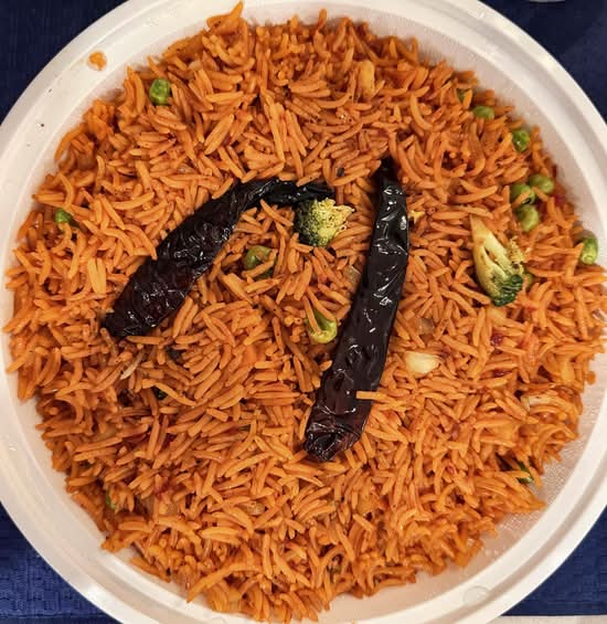Szechuan Veggie Fried Rice