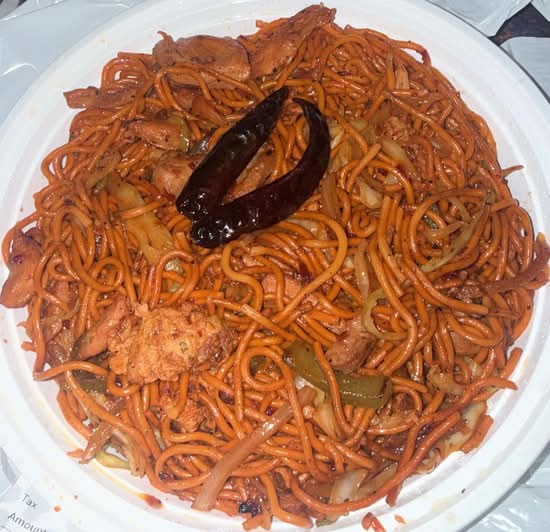 Szechuan Chicken Noodles