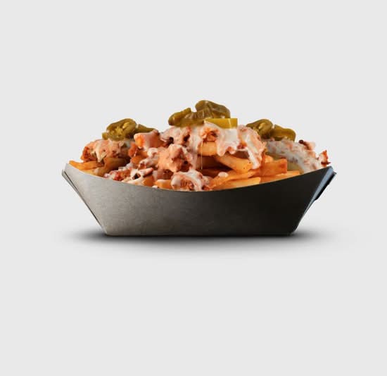 Spicy Chicken Loaded Fries