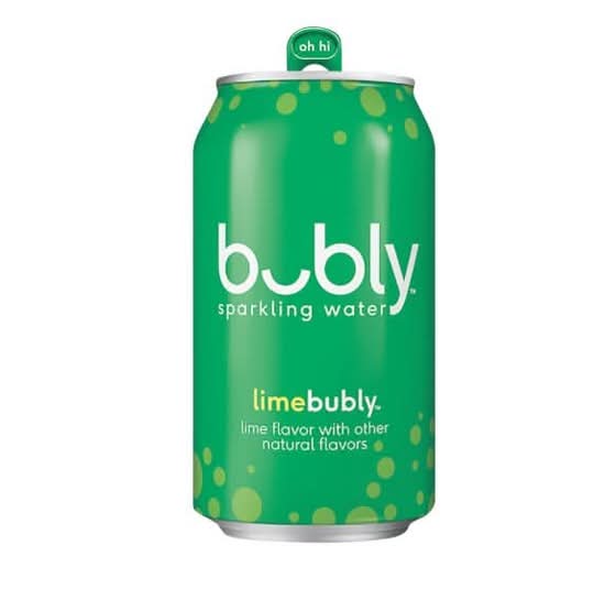 bubly Sparkling Water Lime 355ml