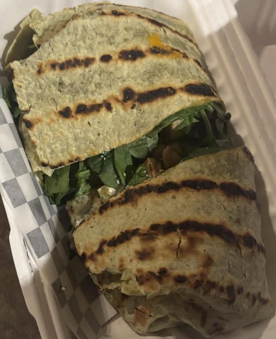 Chicken and Goat Cheese Wrap