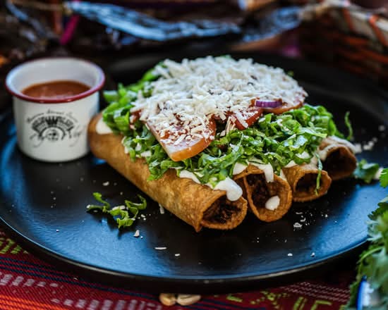 Chicken Hard Tacos (Tacos Dorados) Order of 4 pcs · 6”