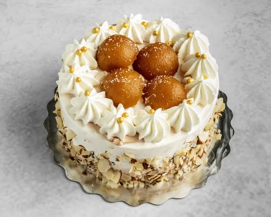 Cake 8 Inch Rasmalal or Gulab Jamun