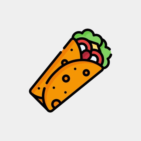 Hara Bhara Kebab Wrap