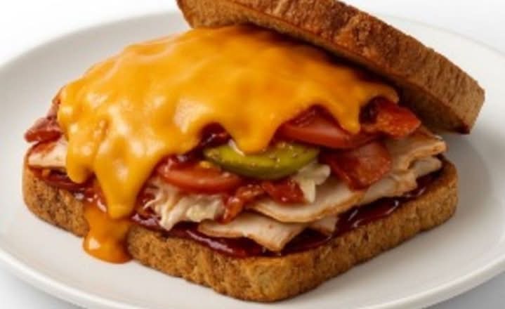 Smoky Turkey Bacon Melt