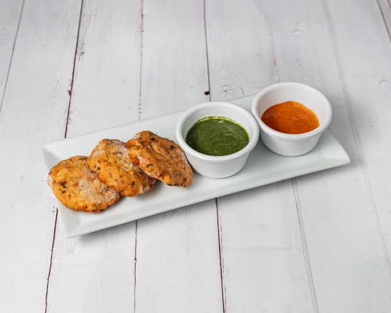 Aloo Tikki with Chaat