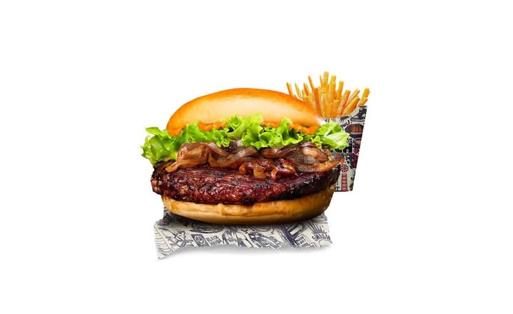 Hamburger + Fries