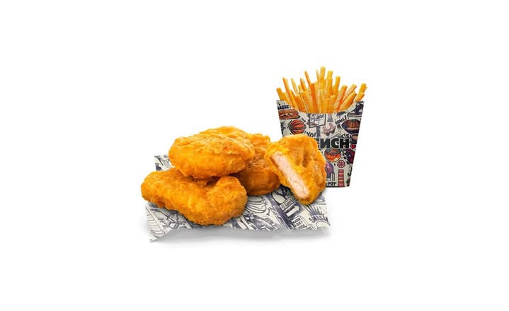 4 Nuggets + Fries