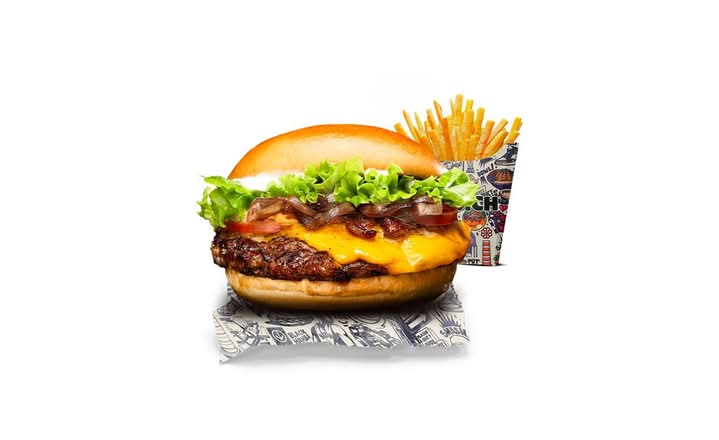 Smash Classic 🧀 + Fries