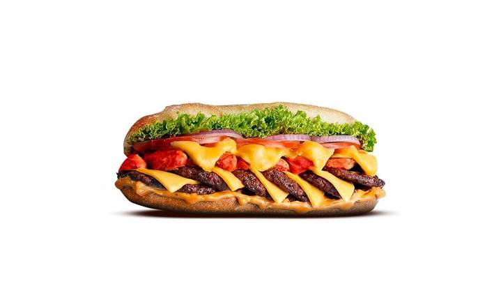 STEAK AND TANDOORI BAGUETTE