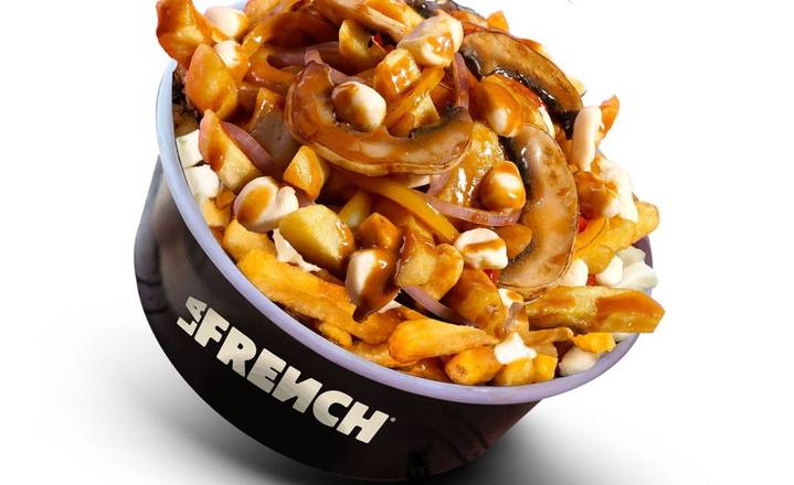 CHICKEN MUSHROOM POUTINE