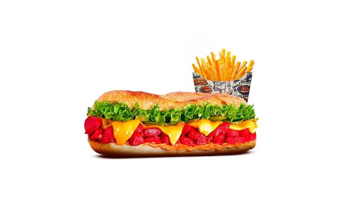 Tandoori Baguette + Fries
