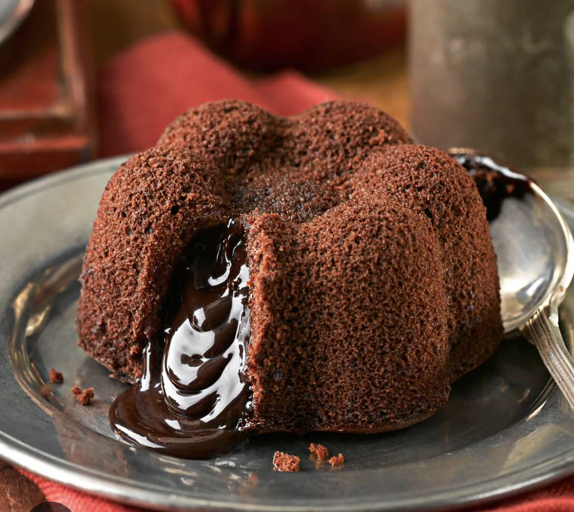 Chocolate lava cakes
