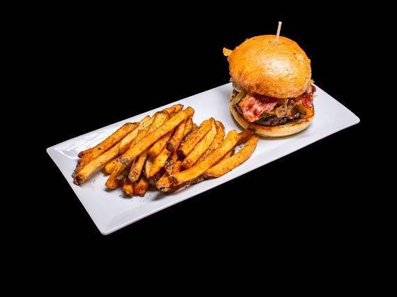 Double Hickory Bacon Burger