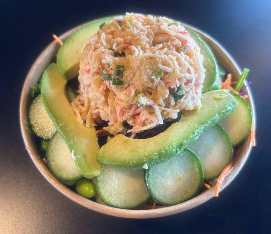 Poké Bol Crabe Épicé/ Spicy Crab Poké Bowl