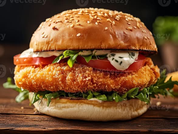 CRISPY CHICKEN BURGER