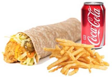 Spicy Wrap Meal