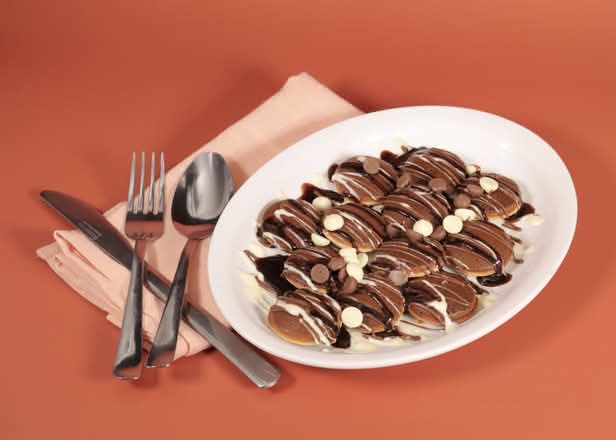 Belgian Trio Mini Pancakes - 16 Pcs