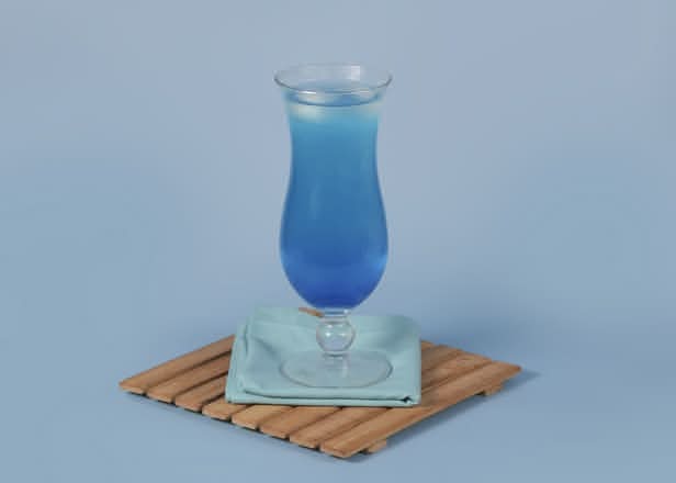 Blue Lagoon Italian Soda
