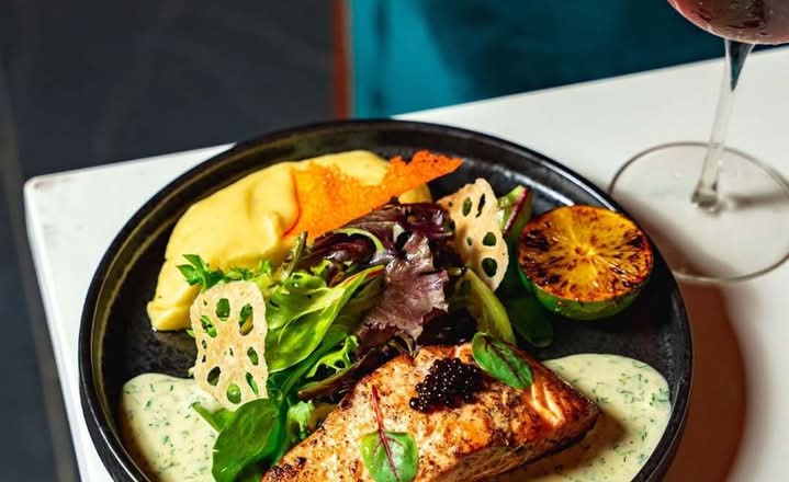 Maple-Glazed Salmon