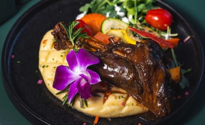Slow Roasted Lamb Shank