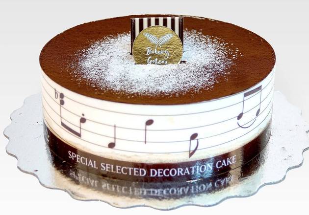 7'' Circle Shape Tiramisu Cake